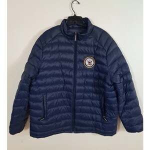 Men's (US Honor) U.S. Navy Down Puffer Jacket Size Large?